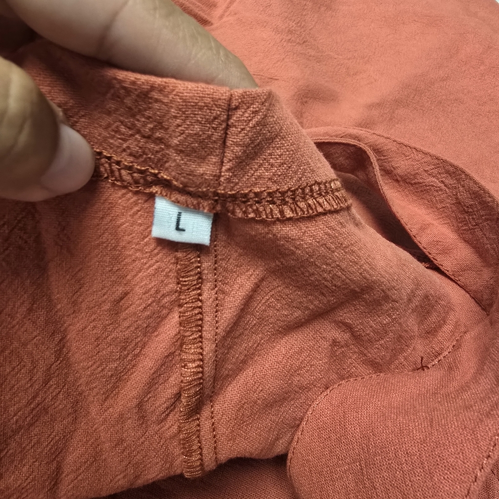 Rust Orange Overalls - Picture 10 of 11